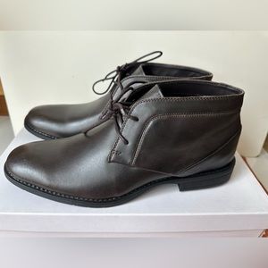 New Calvin Klein 9 1/2 M Wilson 3 Leather shoes